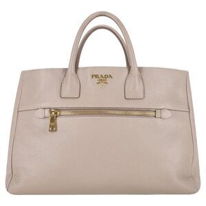Prada Vitello Daino Leather Handbag